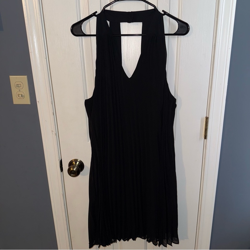 Banana Republic Black Backless Dress